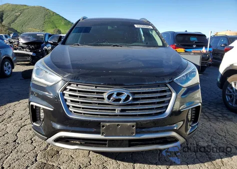 2017 Hyundai Santa Fe Se Ultimate z USA, uszkodzony, nr VIN KM8SR4HF0HU255181